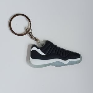 Jordan 11 Shoe Low Rubber Keychain.